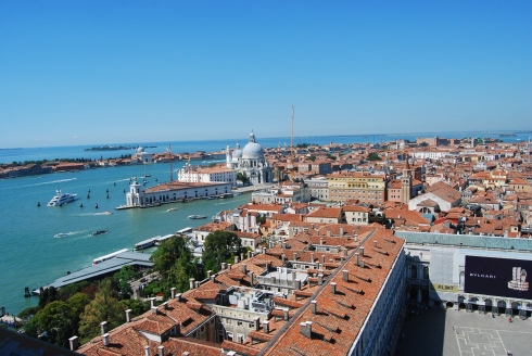 Aerial view of Venice 